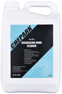 CHEPARK Degreasing hand cleaner, 5000ml, a very fine gel with high degreasing and antibacterial properties , includes dispenser pump
