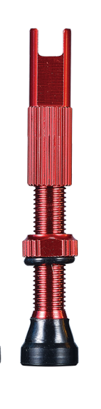 CHEPARK Tubeless  Valves,  L: 40mm, RED qty 2,  lightweight, high-end bike component