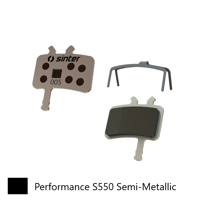 BRAKE DISC PADS - MTB premium performance pads, BLACK, "Avid Juicy 3, 5, 7 | Carbon | Ultimate | BB7 Mechanical" Quality Sinter product Made in Slovenia