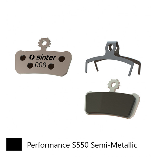 `A NEW ITEM - BRAKE DISC PADS - MTB Premium PERFORMANCE  pads, BLACK, Avid | Sram, XO Trail, Elixir 7/9 Trail, Guide Ultimate RSC/RS/R/T | G2 Ultimate RSC - Quality Sinter product Made in Slovenia