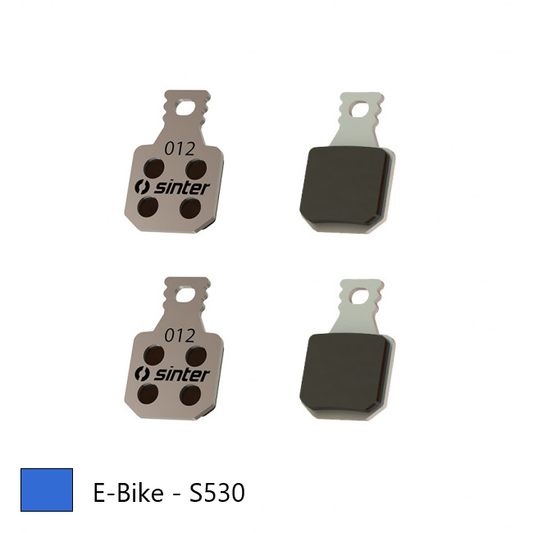 `A NEW ITEM - BRAKE DISC PADS - E-BIKE & endurance pads, BLUE,  Magura | MT5, M 5e, MT5eStop, MT7, MT TRAIL(FW) - Quality Sinter product Made in Slovenia
