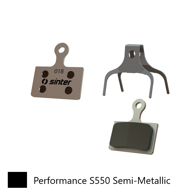 BRAKE DISC PADS - ROAD & MTB premium PERFORMANCE pads, BLACK, Shimano K type Tiagra, 105, Dura Ace, Ultegra, XTR | Tektro HD-R310. - Quality Sinter product Made in Slovenia