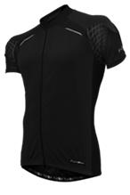 CLEARANCE - Jersey, MENS, FUNKIER , FIRENZE / BLACK , short sleeve, full zip, XL