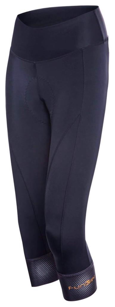 KNEE TIGHTS - FUNKIER SASSARI Women's Pro Knee Tights, B-13 Chamois, 80% Polyamide, 20% Spandex, BLACK, 3XL