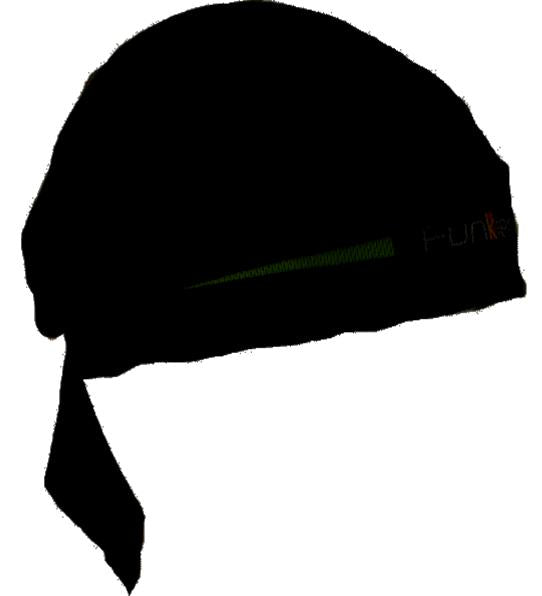 BANDANA - FUNKIER CAMURANA, 100% Polyester, BLACK, Large / Extra Large