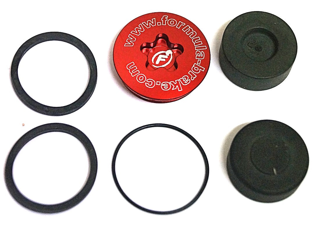 R1 CALIPER PIST/QRING KIT WITH RED CAP MY2013