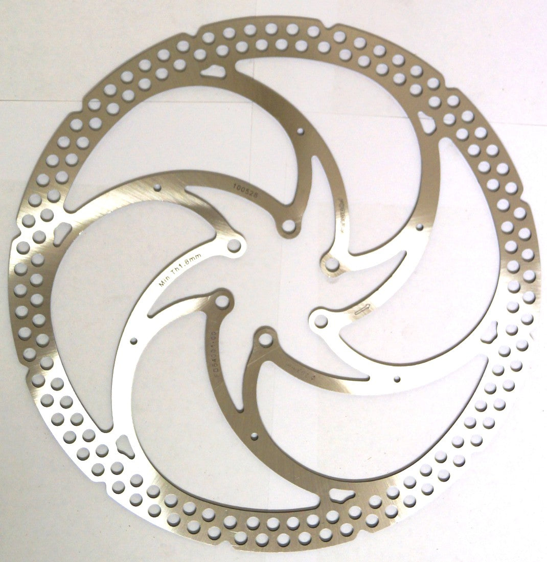 DISC ROTOR - FORMULA, 203mm, Includes Bolts & Front IS adaptor.