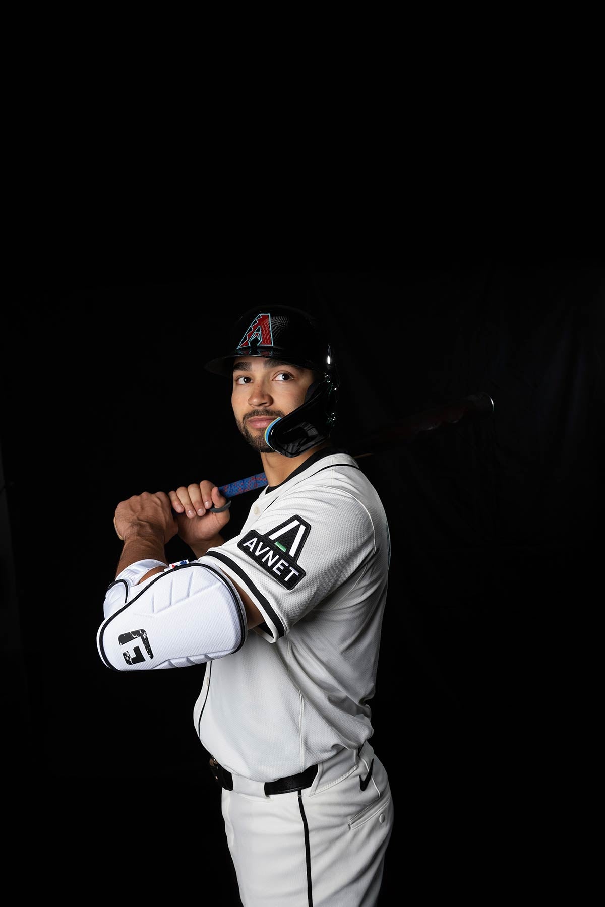 Alpha Elbow Guard MLB White