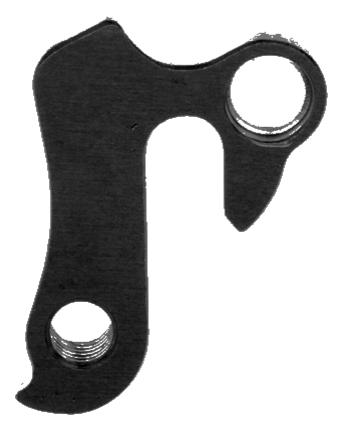 META CNC DERAILLEUR HANGER - BLACK,Model 10, Material 6061 T651 Aviation Aluminium, CNC Machined, GIANT, etc