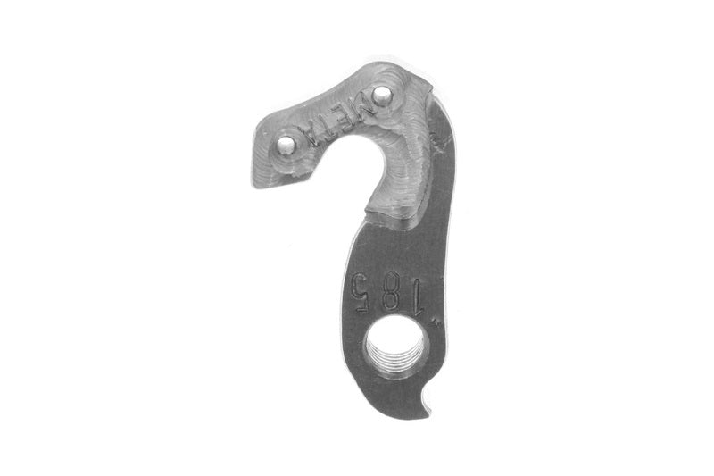 META CNC DERAILLEUR HANGER - Model 185, Material 6061 T651 Aviation Aluminium, CNC Machined, Silver, SPECIALIZED