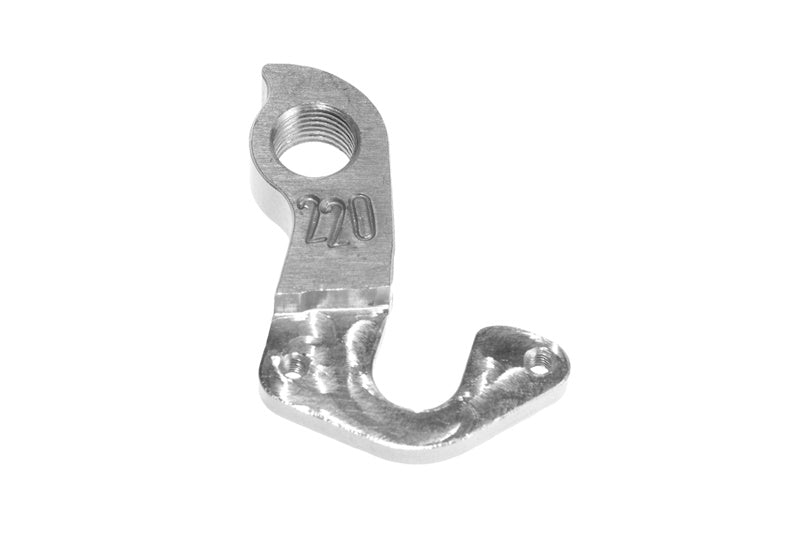 META CNC DERAILLEUR HANGER - Model 220, Material 6061 T651 Aviation Aluminium, CNC Machined, Silver, (CANNONDALE KP284)