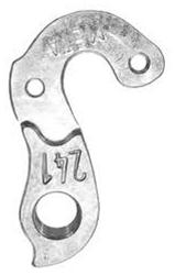 META CNC DERAILLEUR HANGER - Model 241, Material 6061 T651 Aviation Aluminium, CNC Machined, Silver, Corratec & Dolomiti various frames, 2006 Fuji Aloha 2.0