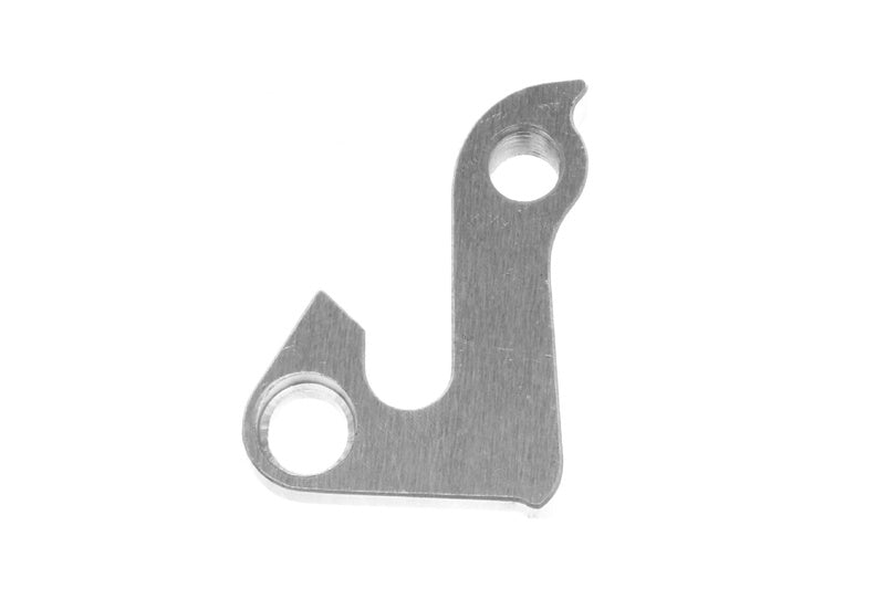 META CNC DERAILLEUR HANGER - Model 6, Material 6061 T651 Aviation Aluminium, Silver, Mongoose teocali and otero, Haro, Azonic, Diamondback, Iron-Horse, KHS, FOCUS, etc