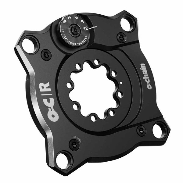 Ochain R Spider - Black - 104bcd 8bolt Direct Mount interface - External Travel Adjust