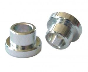 Alloy Spacer for 22.2mm x 6mm to suit 12.7mm DU bush ( 2 pce, order QTY 1 ) Suit GIANT STANCE