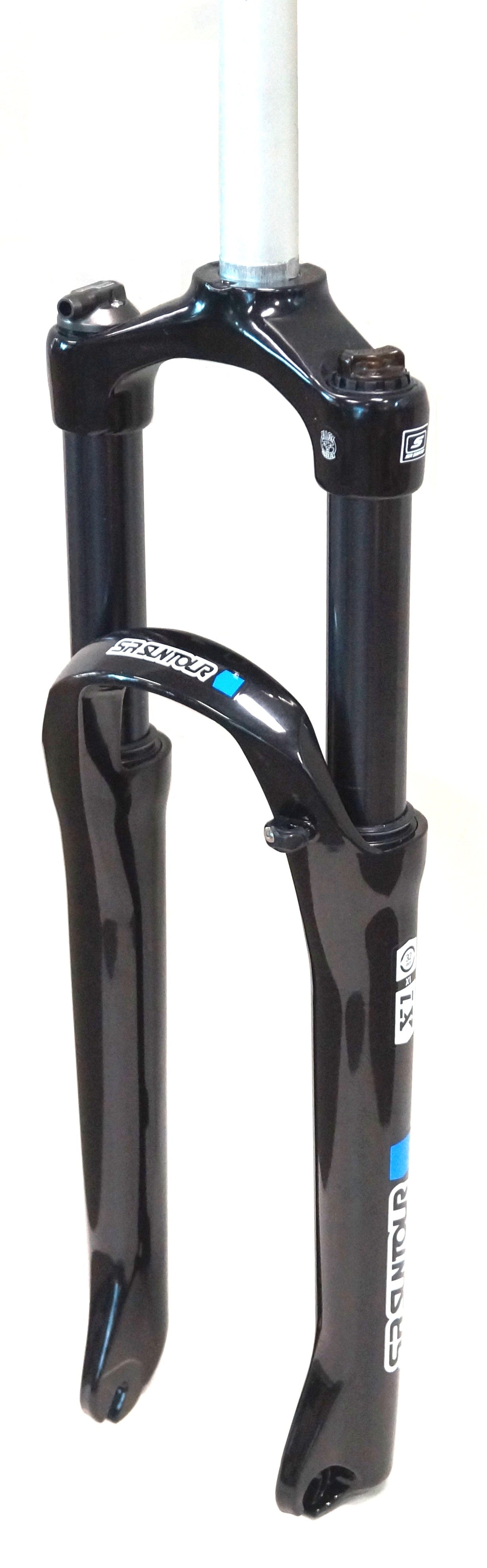 SUSPENSION FORK 27.5, Threadless, XCR32 -COIL LO. Lock Out. COIL Spring PreLoad. 100mm Travel, 1 1/8 - 1.5 Alloy Tapered Steerer. 9mm Drop-Outs