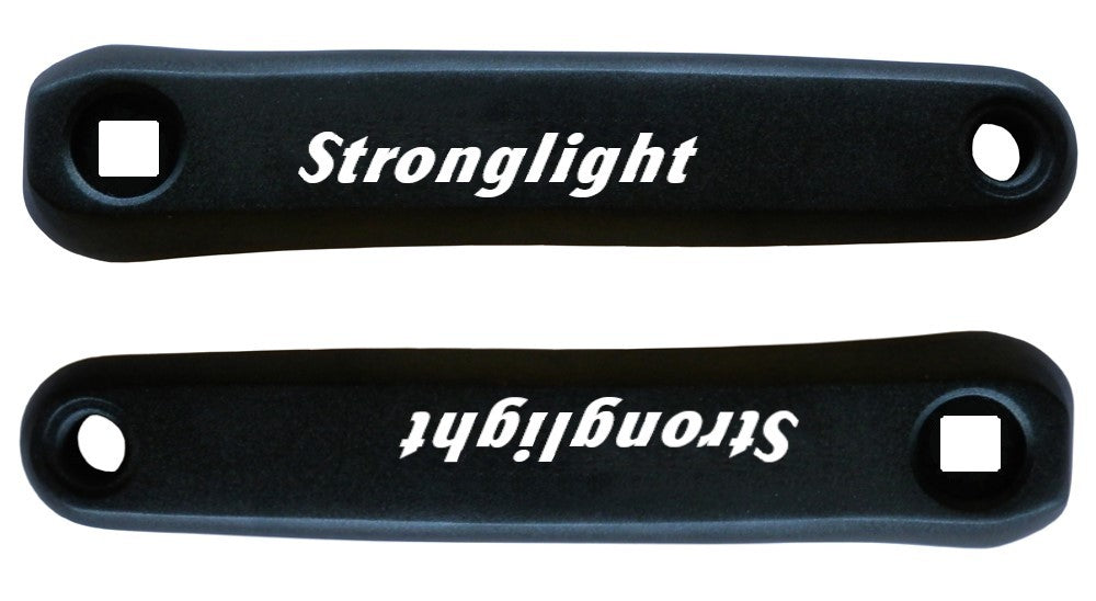 `A NEW ITEM - E-BIKE CRANKS, Pair, Square taper, BOSCH 3rd Generation BNI , MAGAN 3 , ALLOY, MATT BLACK, LG 170mm offset 10mm, a Quality STRONGLIGHT product, 110005