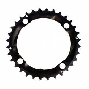 CHAINRING - MTB "STRONGLIGHT", 32T, 5083 Black Shimano - 104mm BCD, 4 Hole for 9 Speed