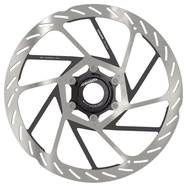 SRAM Rotor HS2 200mm Center Lock Rounded (includes external tooled lockring)