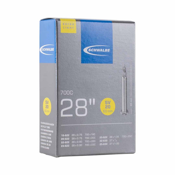 Schwalbe SV20 18/25-622/630 IB 60mm 27-28 x 0.70-1.00 700x18-25