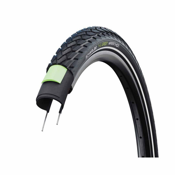 Schwalbe Green Marathon 16x1.75 Tyre Black+Reflex