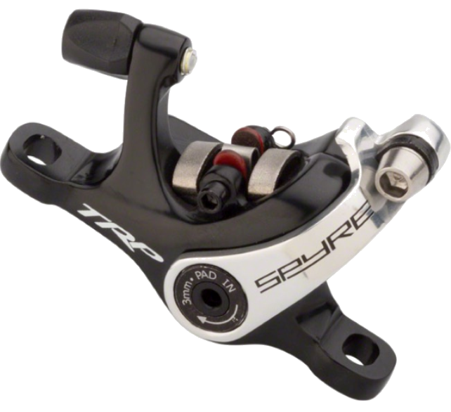 TRP SPYRE Cable Actuated Disc Brake Caliper. Post Mount. for ROAD & CX