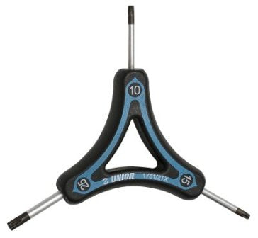 Unior Three-legged Torx wrench 10/15/25 624029 Professional Bicycle tool, quality guaranteed