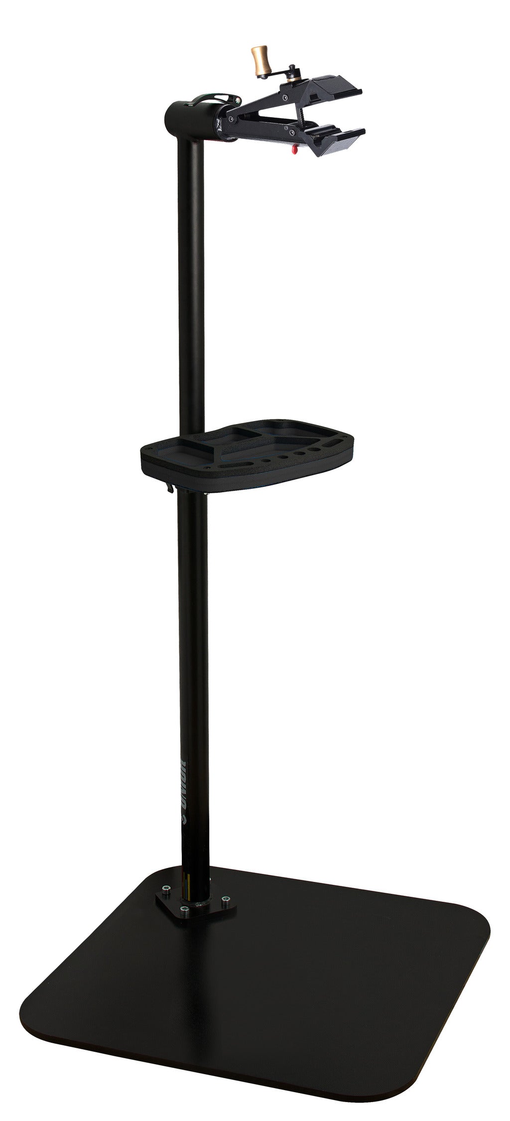 UNIOR Pro Repair Stand with Base Plate - Single Clamp, auto adjust quick release 627769 automatically adjusted by spring. Professional Quality Guaranteed (1693 series)