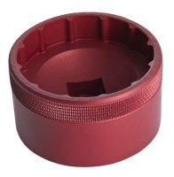 UNIOR - Bottom Bracket Socket, DUB & BSA30, Anodized Red 627621