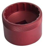 UNIOR - Bottom Bracket Socket, BB9000, Anodized Red 627619