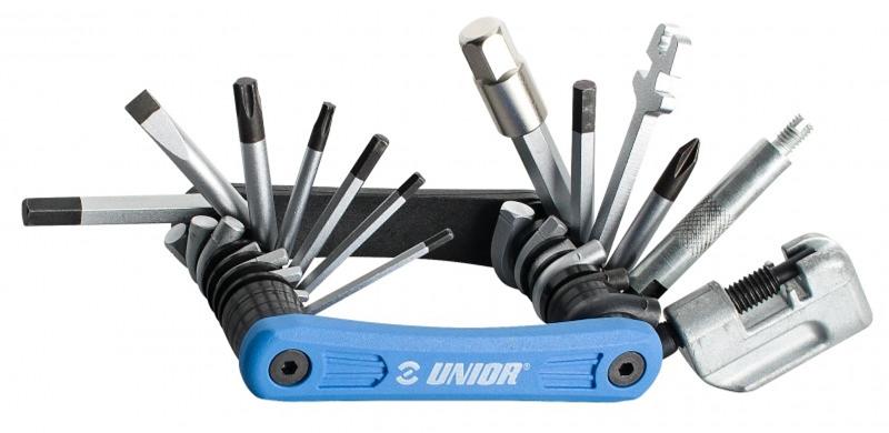 Unior Multi-Tool - EURO17 625790 Professional Bicycle Tool, quality guaranteed (17functions)