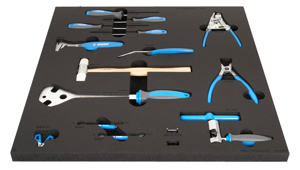 Unior Professional Tray for Master Workbench - 14 Piece quality bicycle tools 628617 quality guaranteed