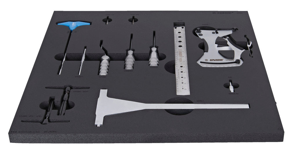 Unior Professional WHEEL BUILDING, 13 Piece tools in tray quality bicycle tools 628646 quality guaranteed