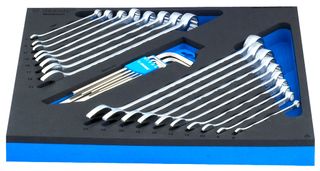 Unior Set of combination and hexagon wrenches, long in SOS tool tray 621563 Professional Bicycle tool, quality guaranteed