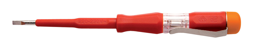 Unior Voltage Tester, 220-250V, 0.5 x 3.0, 140mmL, 617659