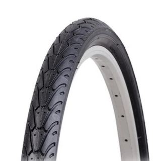 TYRE 24 x 1.75 VRB212 BK Black, City Wolf, Quality Vee Rubber product (47-507)