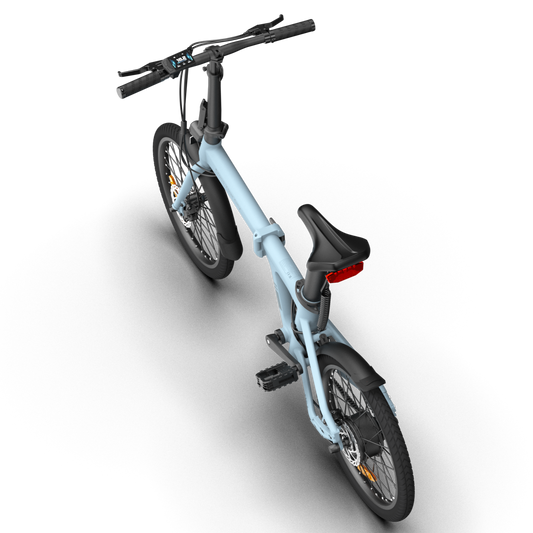 ADO AIR20 FOLDING ELECTRIC BIKE - Blue (CLEARANCE)