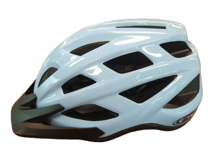 CHASER HELMET - GLOSSY BABY BLUE, Australia Standards Approved - MEDIUM / LARGE (58-62cm)