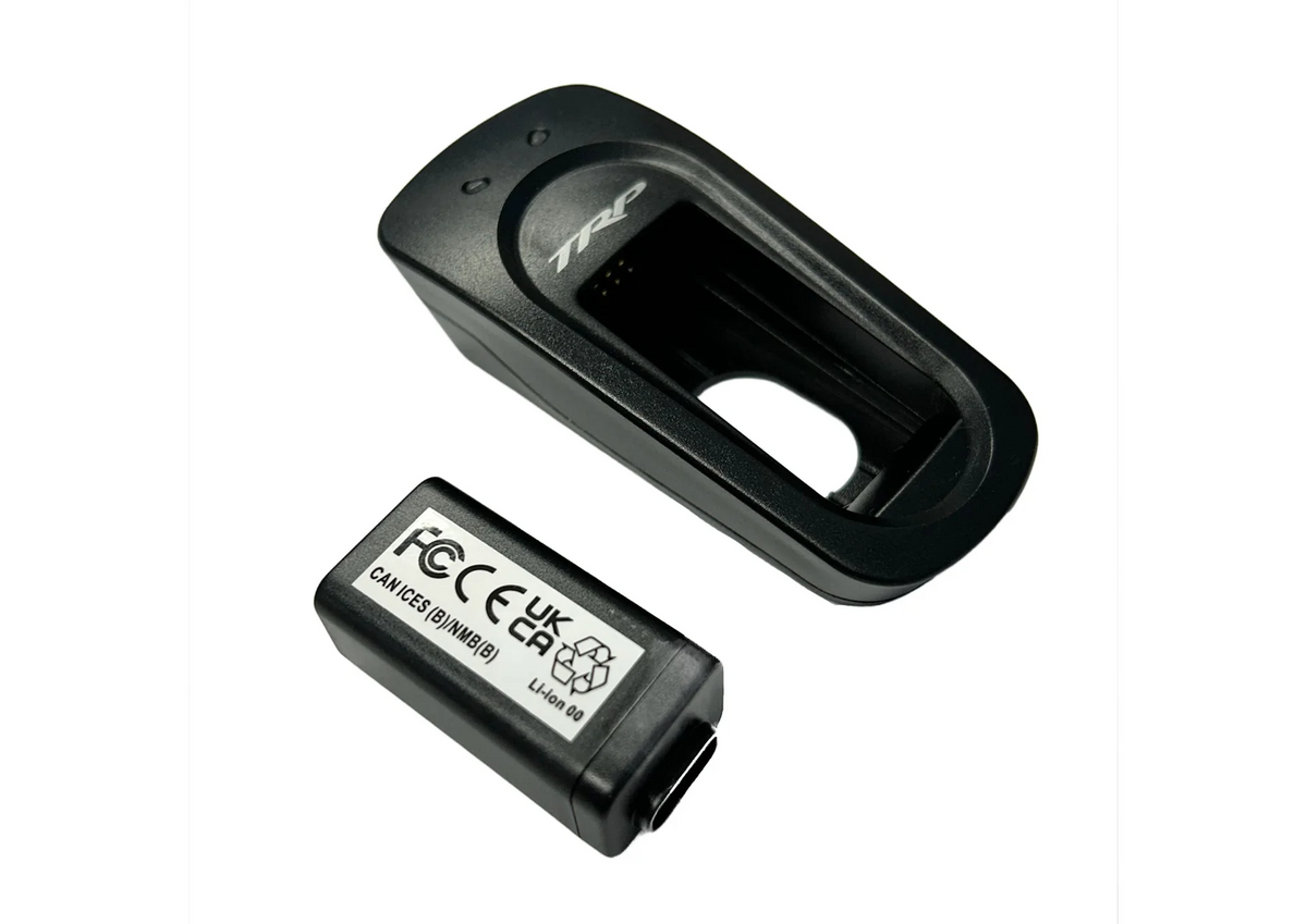 TRP Battery & Charger - TRP VISTAR rear derailleur, Mod. EC-E7000E, black, battery charger, w/BT-E7000 battery