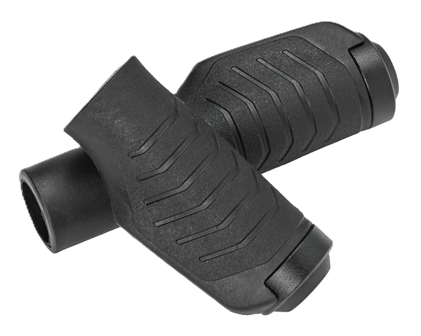 GRIPS - Lock-On Grips, recycled PP/TPR, ID: 22.2 x OD: 33mm x L: 133.2mm + 93mm, black