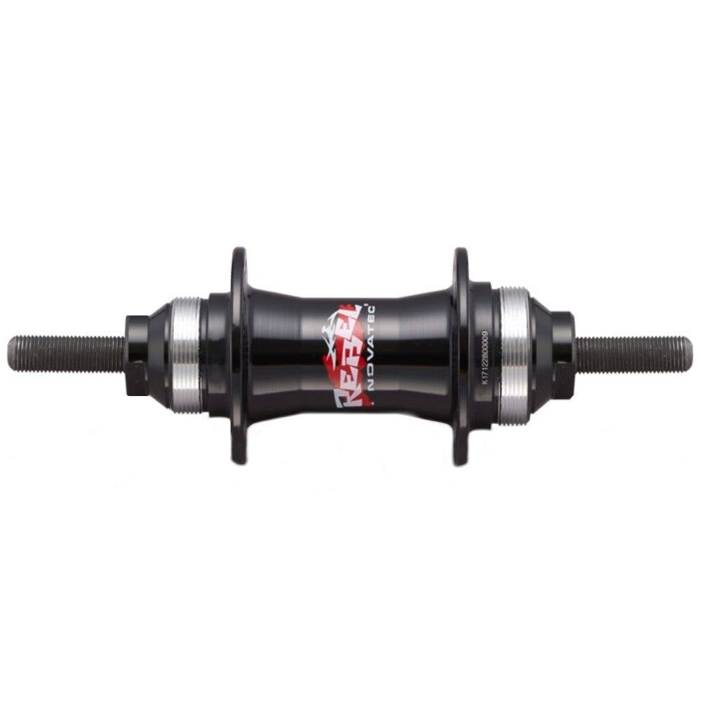 Hub Flip Flop Nutted Black 36H Sealed Bearing, 3/8" Nutted Axle.(O.L.D. 110mm) Includes nuts.