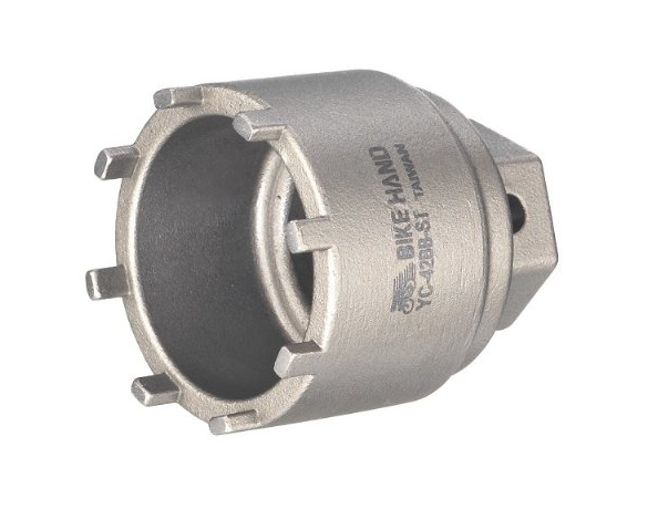 E-bike counter ring tool, for Bosch Active plus system G3, YAMAHA PW-X & PW-X2, use w/ 1/2" driver or 24mm wrench