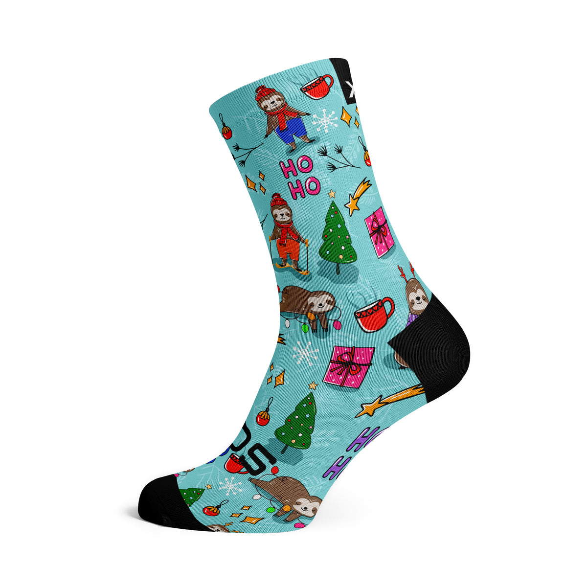 Slothmas - Size M (US 5-9) - SOX Footwear Performance Socks - 1 Pair