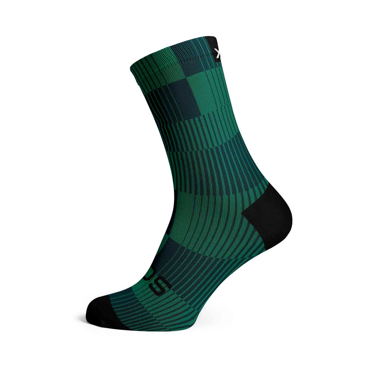 Slight Forest - Size M (US 5-9) - SOX Footwear Performance Socks - 1 Pair