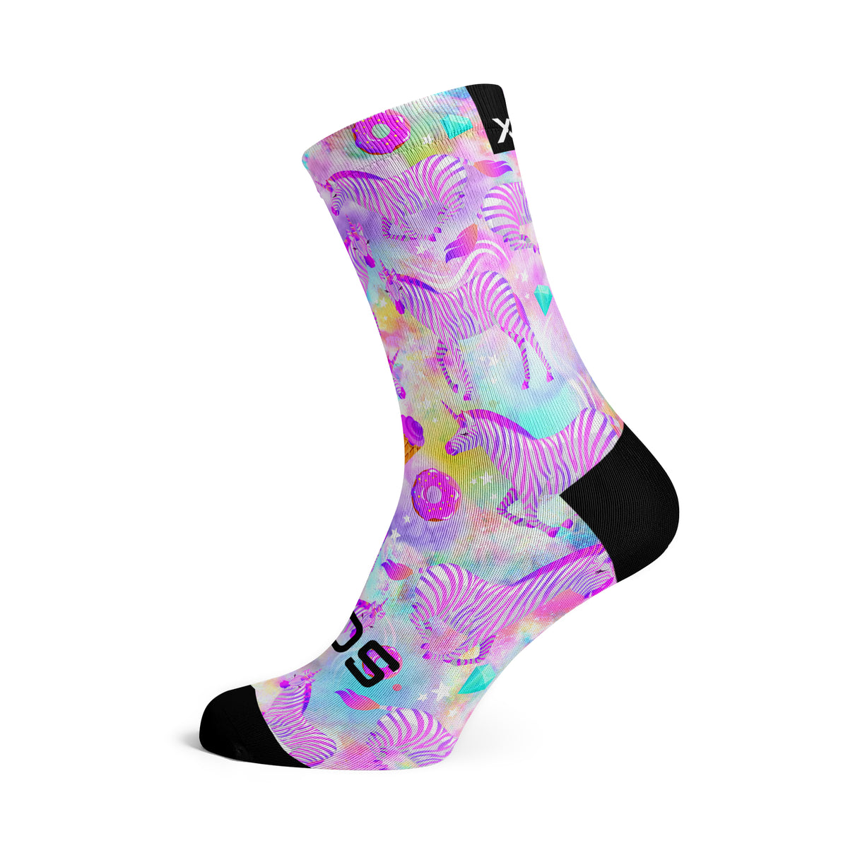 Africorn - Size L (US 9-13) - SOX Footwear Performance Socks - 1 Pair