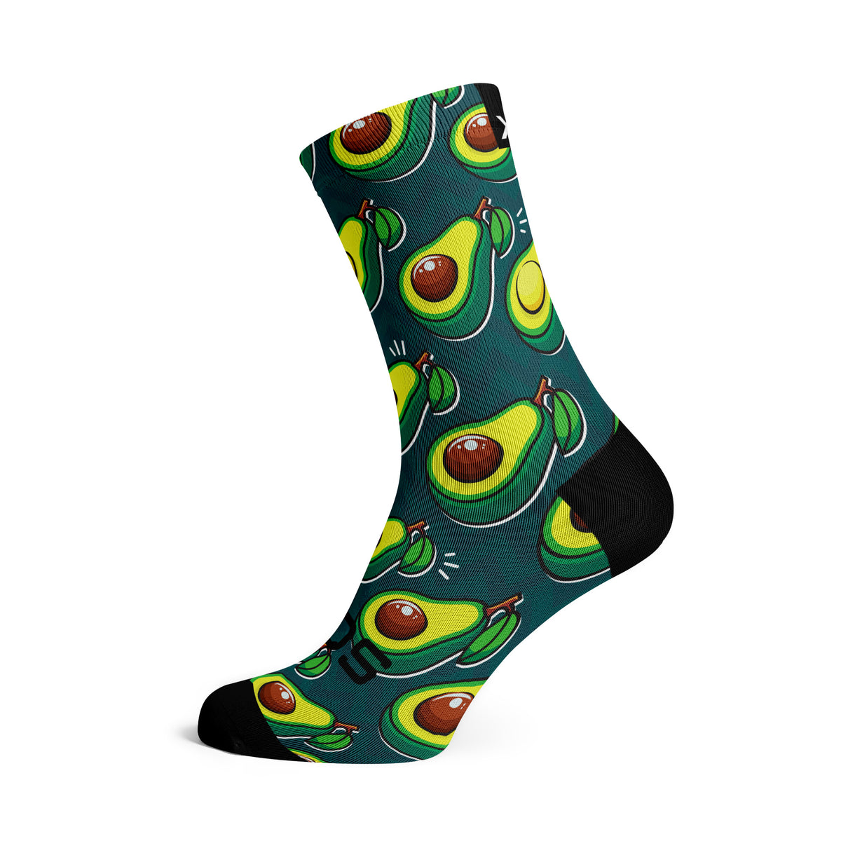 Avocado - Size M (US 5-9) - SOX Footwear Performance Socks - 1 Pair