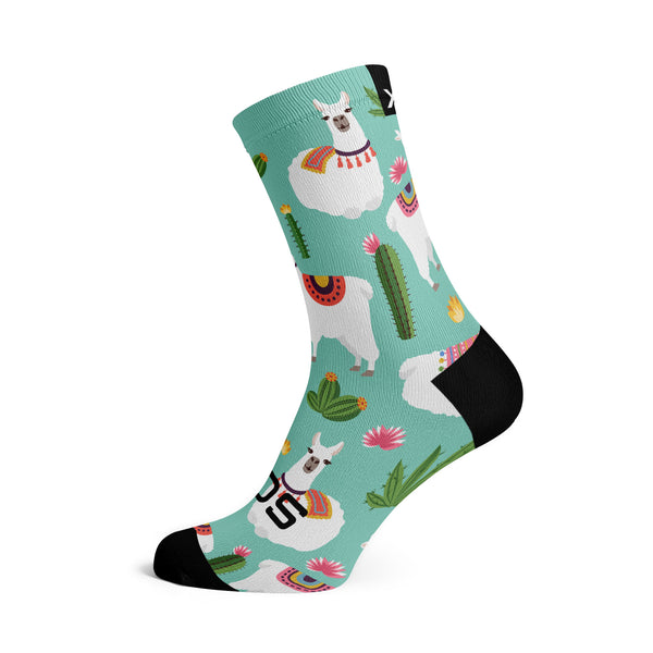 Llama - Size S (US 1Y-5) - SOX Footwear Performance Socks - 1 Pair