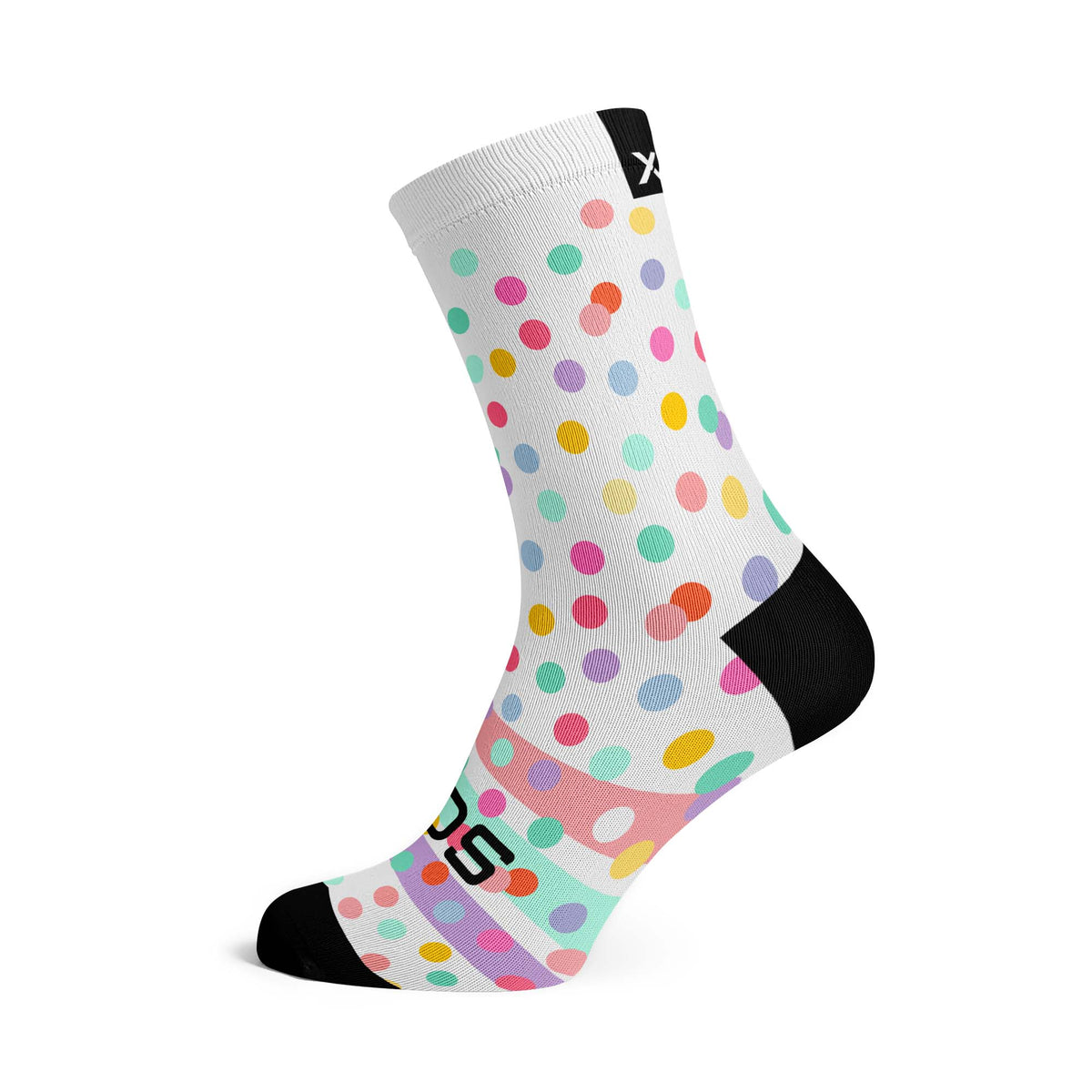Dots - Size M (US 5-9) - SOX Footwear Performance Socks - 1 Pair
