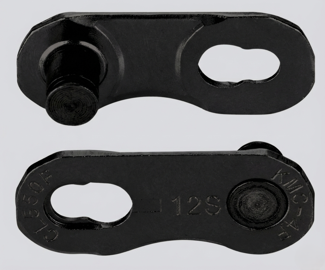 Connecting link, Mod.CL550F-BP,Blacktech for Mod.XSL FlatW & X FlatW (2 per card)