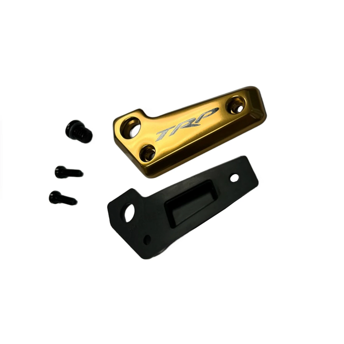 TRP EVO PRO & X lever top cap and seal, left hand, GOLD